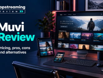 Muvi review: pricing, pros, cons and alternatives, with a streaming catalogue across desktop, tablet and phone.