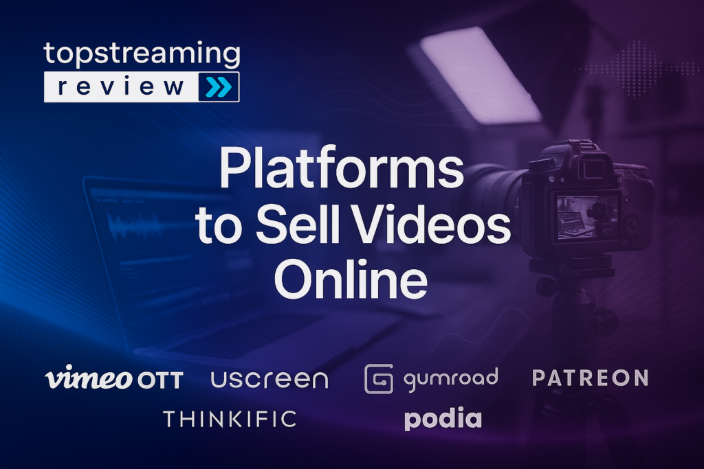 Best Platforms to Sell Videos Online in 2025 – Top 7 Picks