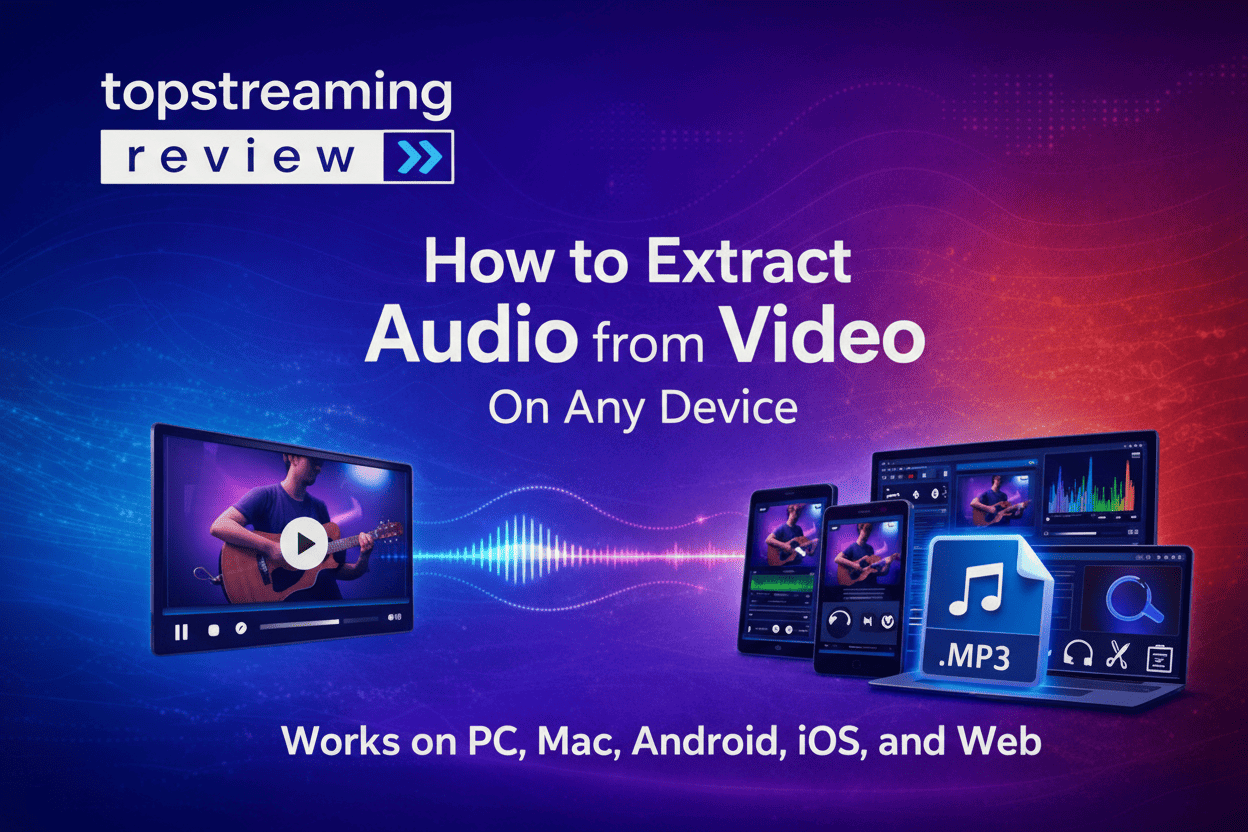 How to Extract Audio from Video on Any Device