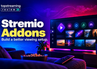 Stremio addons guide with television interface and catalog, subtitle and playback options